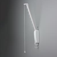 Otto wall-mounted pull down rail - white 1